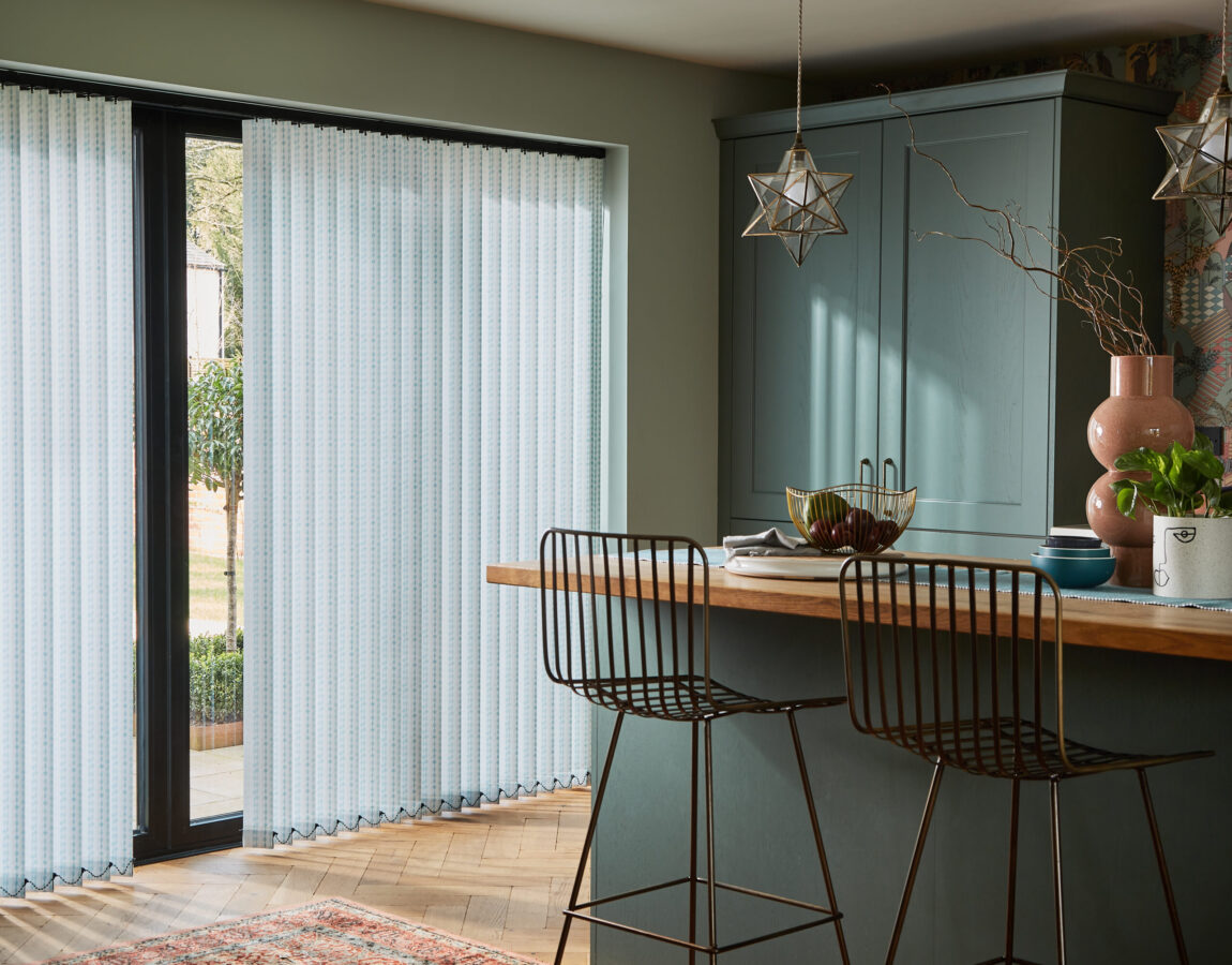 Vertical Blinds Are Perfect for Sliding Glass Doors