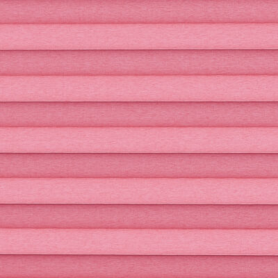 pink pleated blind