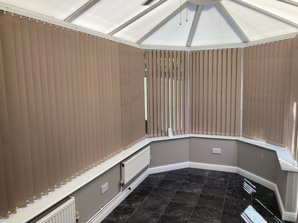 Conservatory Blinds fitted