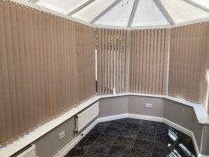 Conservatory blackout lovers fitted